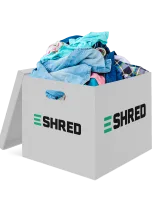 dispose of old work uniforms