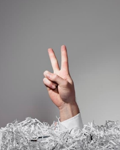 Paper shredding